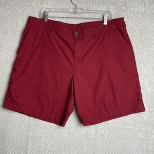 Columbia Red Outdoor Hiking Shorts Mens Size 38W 8L